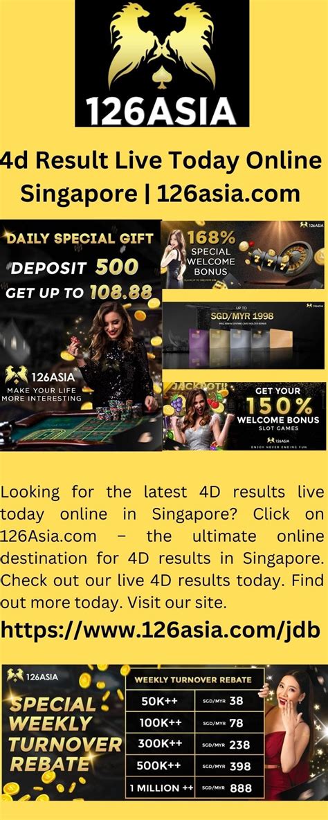 4d asia result|Latest 4D Results Live! Malaysia And Singapore (Live at 7:00PM).